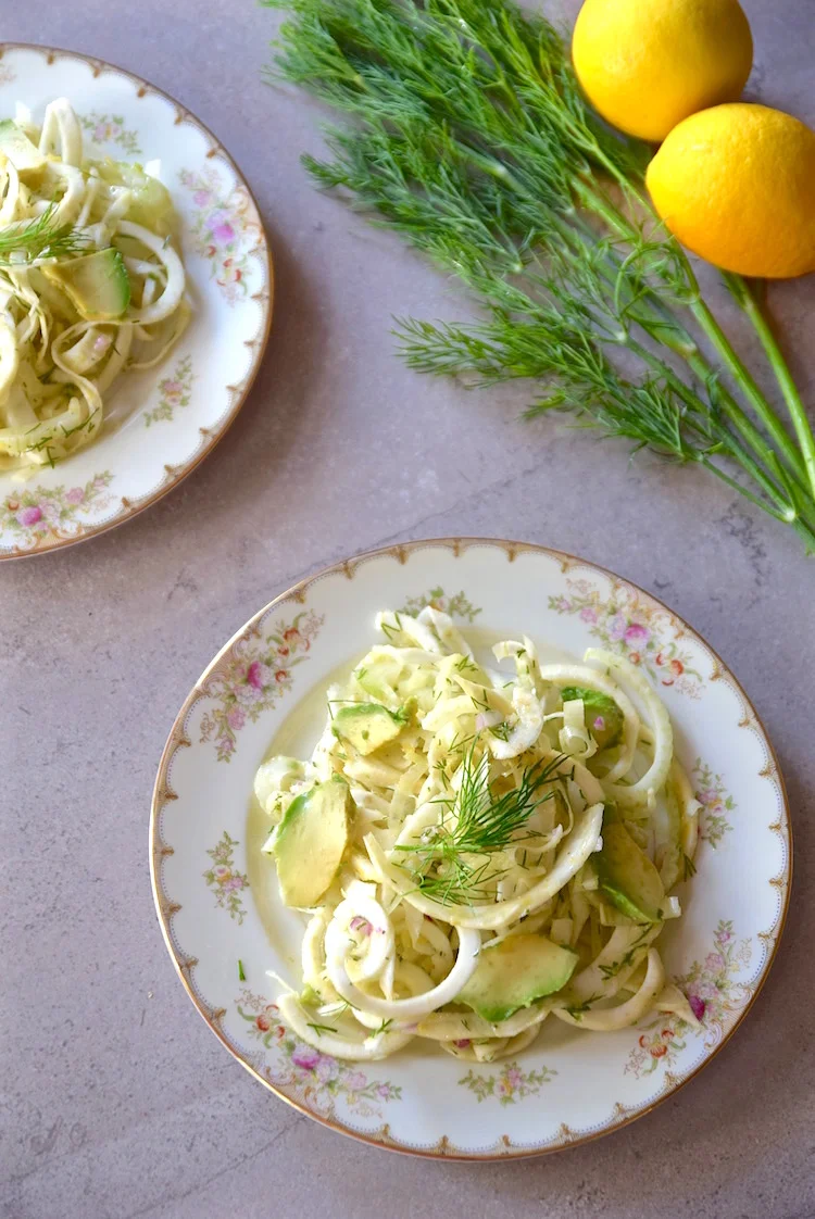 Fennel Celery Root Salad with Dill and Avocado {Paleo, Vegan} — Tasting Page